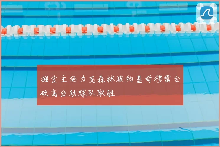 掘金主场力克森林狼约基奇穆雷合砍高分助球队取胜