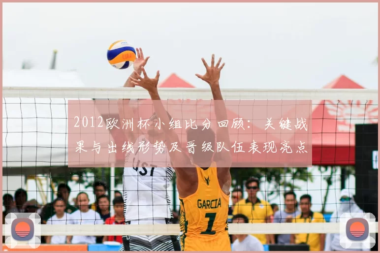 2012欧洲杯小组比分回顾：关键战果与出线形势及晋级队伍表现亮点